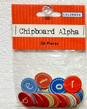 Colorbok Chipboard Alpha-Red