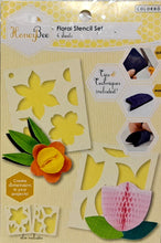 Colorbok Honey Bee Floral 4pc Stencil Set