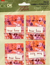 Creative Keepsakes True Love Dimensional Stickers