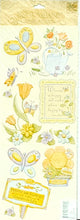 K & Company Garden Images Embossed Stickers