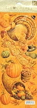 K & Company Thanksgiving Embossed Stickers