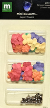 Making Memories Mini Blossoms Paper Flowers Polo Mix