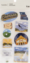 Recollections 9pc Branson Missouri Dimensional Stickers