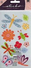 Sticko Bug Jungle Glitter Flat Stickers