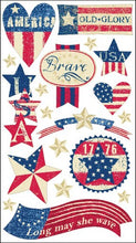 Sticko Stars & Stripes Flat Stickers