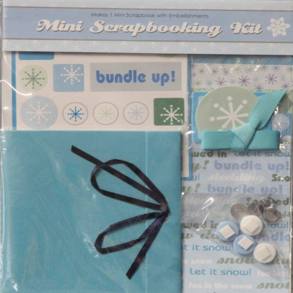 Horizon Group Mini Winter Scrapbook Kit - SCRAPBOOKFARE