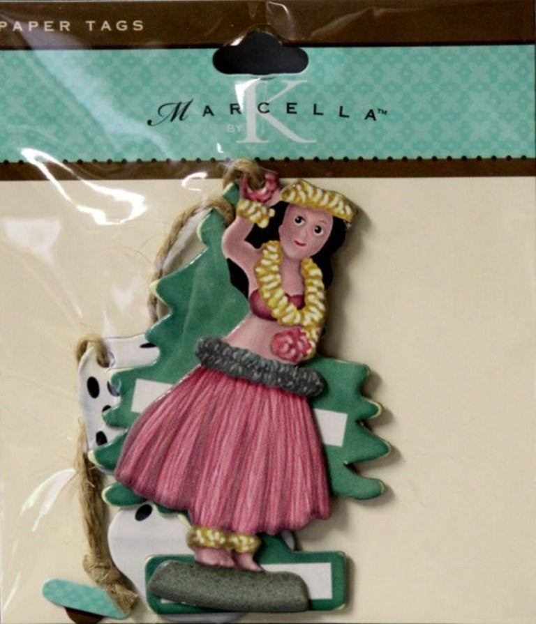 K & Company Marcella K Fresh Air Tags Dimensional Embellishments - SCRAPBOOKFARE