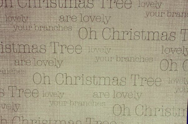 Scrapbook Paper 12 x 12 Christmas Holiday Theme Scrapbook Paper - SCRAPBOOKFARE