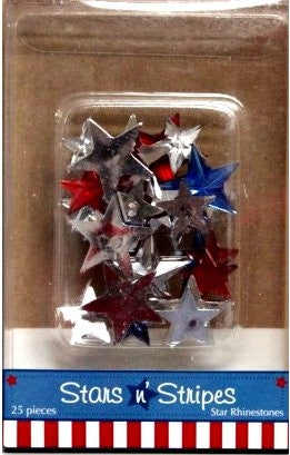 Stars & Stripes Rhinestones Stars Embellishments