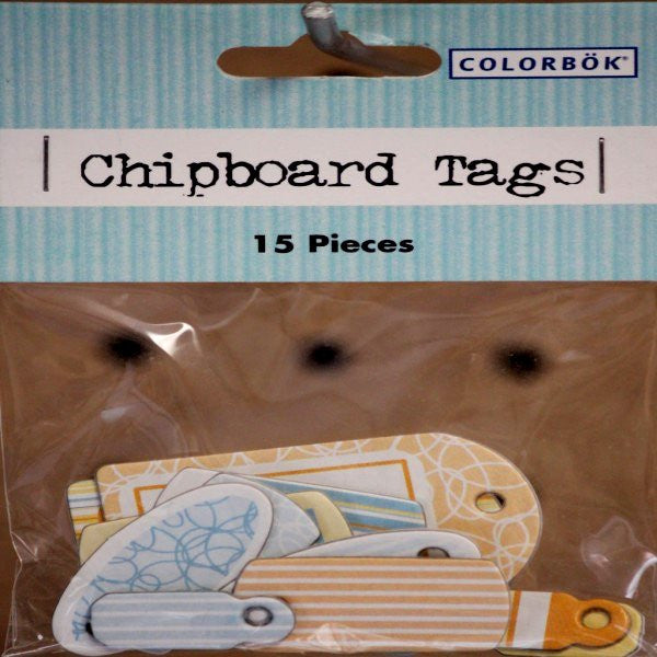 Colorbok Chipboard Tags - SCRAPBOOKFARE