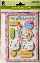 Provo Craft Rob And Bob Studio Miss Bliss Dimensional Stickers - SCRAPBOOKFARE