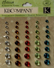 K & Company Christmas Cheer Adhesive Gems