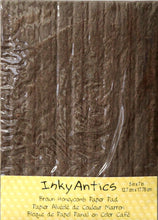 Inky Antics Brown Honeycomb Paper Pad - SCRAPBOOKFARE