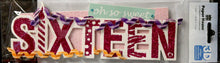 Paper House Sweet Sixteen 3D Dimensional Title Sticker - SCRAPBOOKFARE