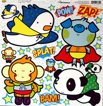 Reminisce Super Heros Self-Adhesive Diecut Stickers - SCRAPBOOKFARE