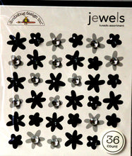 Doodlebug Design Inc. Tuxedo Assortment Jewels Adhesive Embellishments - SCRAPBOOKFARE