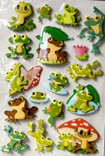 Frolicky Frogs Dimensional Chipboard Embellishments Stickers - SCRAPBOOKFARE