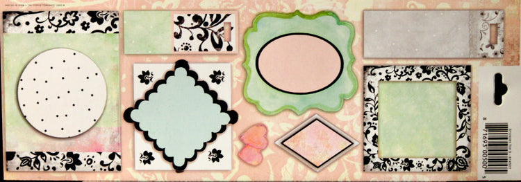 Miss Elizabeth's Tags Scrapbook Stickers - SCRAPBOOKFARE