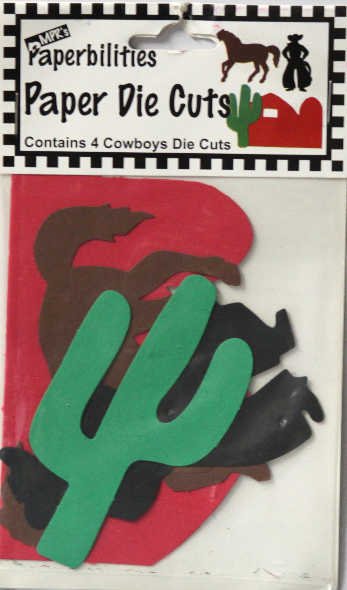 MPR's Paperbilities Cowboys Paper Die-Cuts - SCRAPBOOKFARE