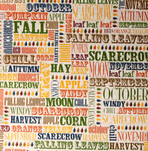 DCWV Fall Sentiments 12 x 12 Scrapbook Paper