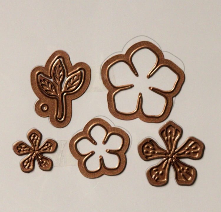 Spellbinders Glimmering Layered Flowers Cutting Dies & Plates