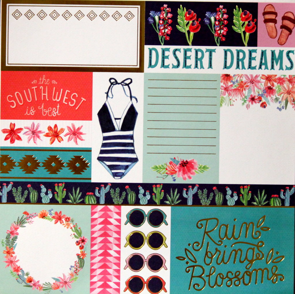 Craft Smith Santa Fe Garden Die-cuts