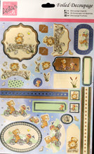 Hallmark Docrafts Anita's Foiled Decoupage Bear Buddies Die-Cuts - SCRAPBOOKFARE