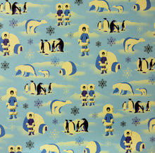 DCWV 12 x 12 Winter Eskimos & Polar Bears Scrapbook Paper