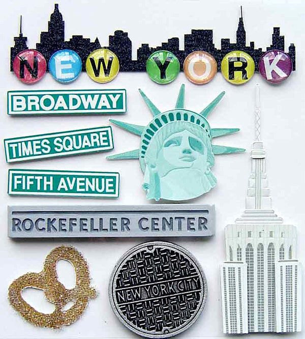 Jolee's Boutique New York Dimensional Sticker